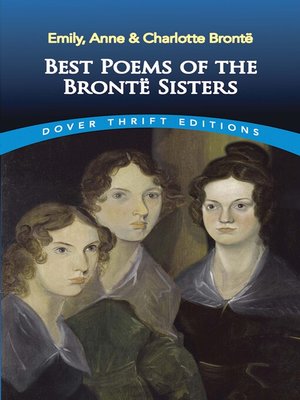 cover image of Best Poems of the Brontë Sisters